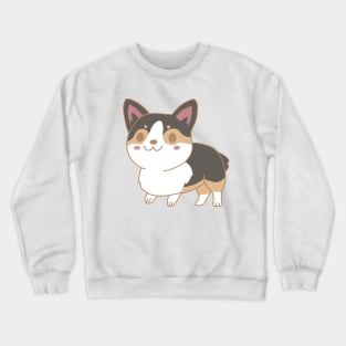 Chibi Corgi - Tricolor Version Crewneck Sweatshirt